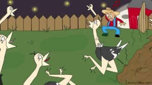 The curious ostrich and the sandwich
